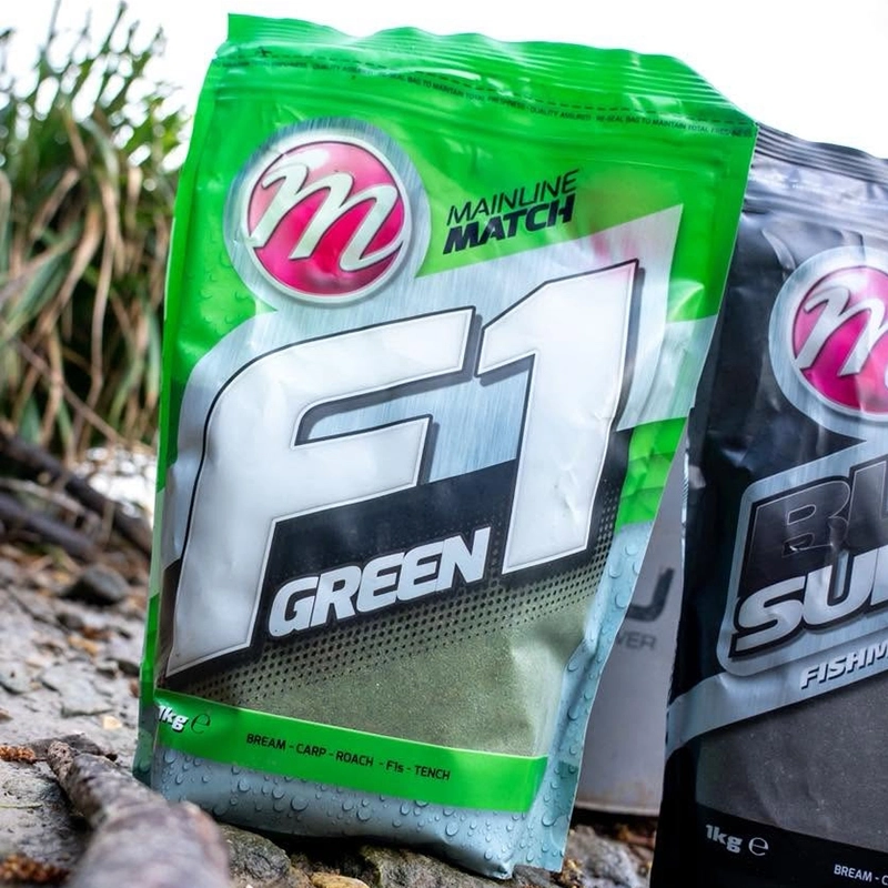 Mainline Match F1 Green Groundbait 1kg